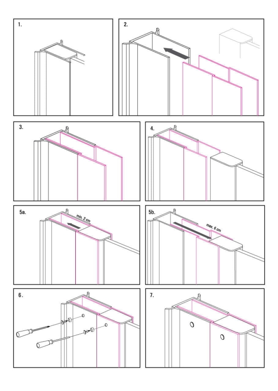 Profil Poszerzający Deante z elementami montażowymi 200 cm