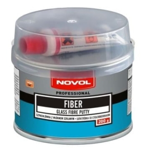 Szpachla samochodowa Novol Fiber dwuskładnikowa 200g