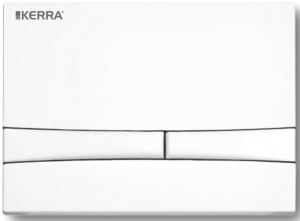 Przycisk spłukujący do WC Kerra Adriatic White (slim)