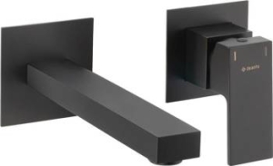 Bateria umywalkowa Deante Anemon podtynkowa nero