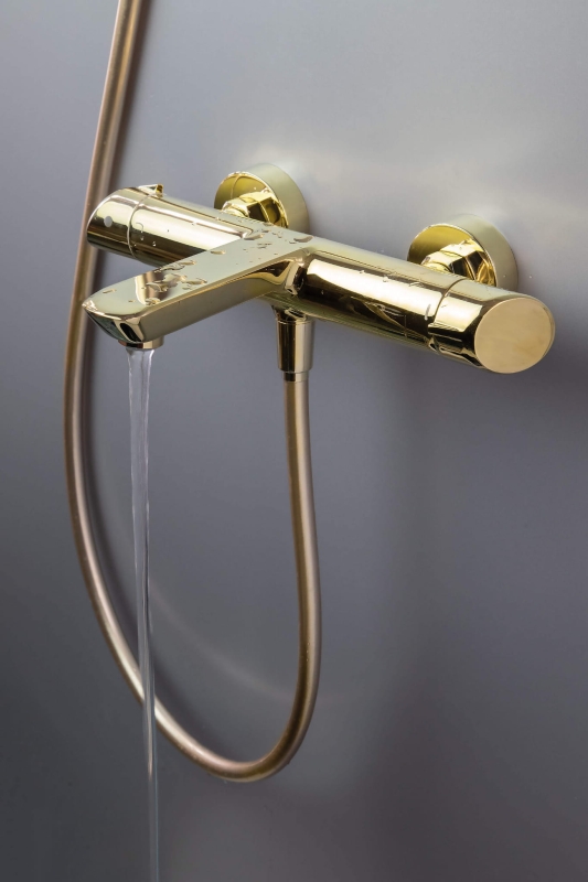 Bateria wannowa Deante Arnika złota