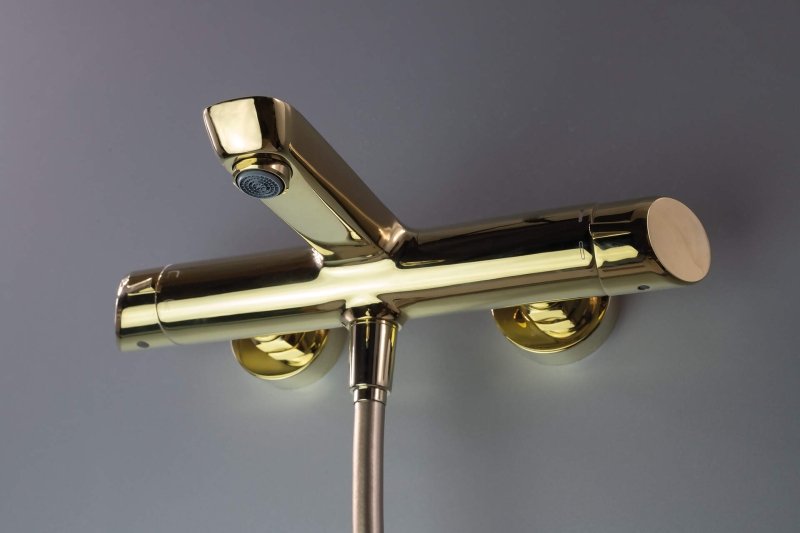 Bateria wannowa Deante Arnika złota