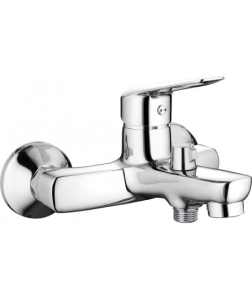 Bateria wannowa Deante Boro chrom ścienna