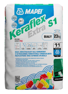 Zaprawa klejowa Mapei  Keraflex Extra S1 biały 23 kg 