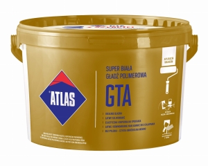 Gładź polimerowa gotowa Super biała GTA Atlas 18 kg