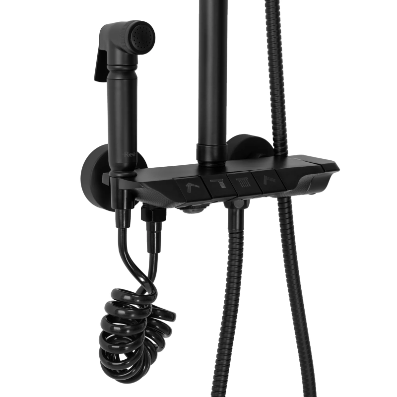 Zestaw Prysznicowy Rea Max czarny