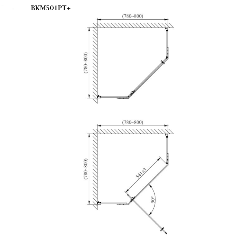 Kabina Prysznicowa Pentagonalna