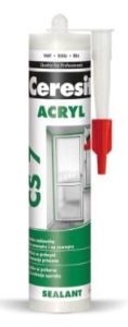 Uszczelniacz akrylowy biały Ceresit CS-7 280ml
