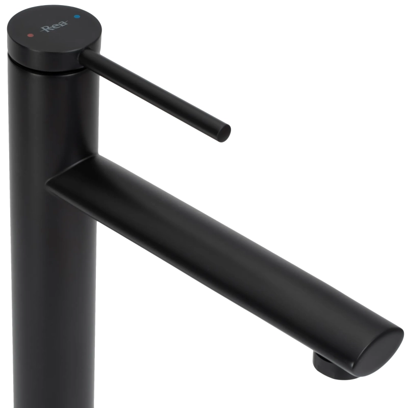 Bateria Umywalkowa Rea Oval czarna wysoka