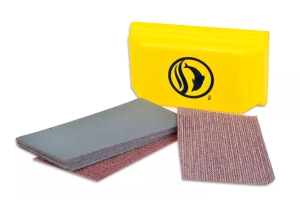 Zestaw papieru z uchwytem do ręcznego szlifowania gładzi gipswych Blue Dolphin