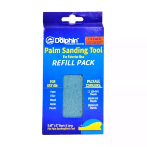 Wkłady do ręcznego szlifowania gładzi gipsowych Blue Dolphin 68x127mm