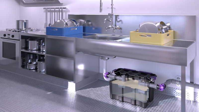 separator tłuszczu Kessel UnderSink
