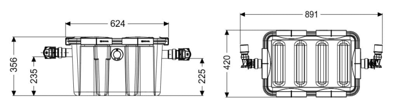 wymiary Kessel UnderSink