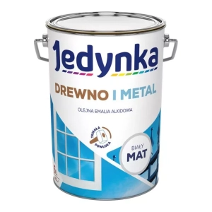 Emalia alkidowa Jedynka biały mat 10l