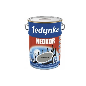 Farba podkładowa antykorozyjna Jedynka Neokor+ Aluminium 5l