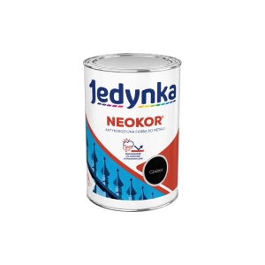 Farba Podkładowa antykorozyjna Jedynka Neokor czarny 10l