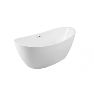 Wanna BESCO  Ayla 170x80cm  chrom + maskownice grafitowe