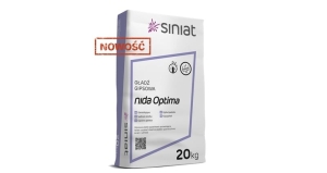 Gładź gipsowa Nida Siniat Optima 20 kg 