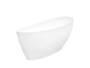 Wanna Wolnostojąca Keya Matt Biała 165 + klik-klak chrom - Dodatkowo 5% Rabatu na kod BESCO5