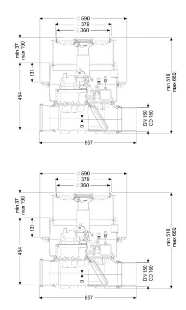 zawór przeciwzalewowy Kessel Pumpfix F do zabudowy w płycie podłogowej rysunek.JPG