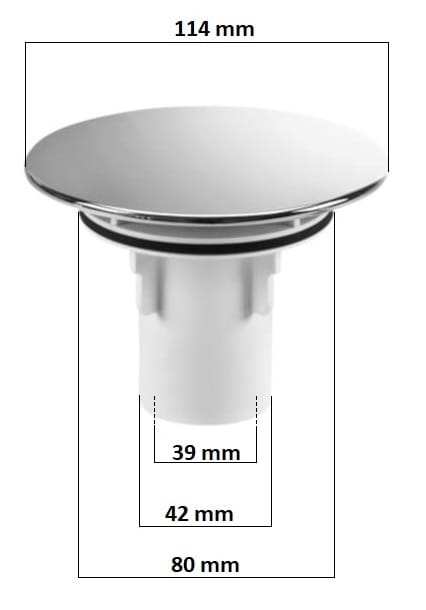 Pokrywa syfonu Mcalpine