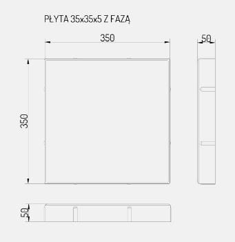 płyta chodnikowa szara Certus 35x35 rysunek.JPG