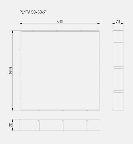 płyta chodnikowa szara Certus 50x50 rysunek.JPG