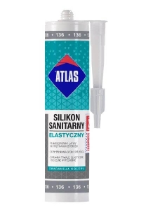 Silikon Elastyczny Atlas Szarobrązowy 212 280ml