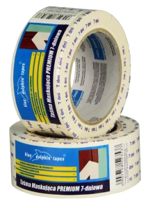 Taśma Papierowa Maskująca Blue Dolphin 7-dniowa 30x50mm