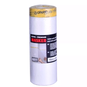 Masker Washi z folią malarską Blue Dolphin 110cm x 23m