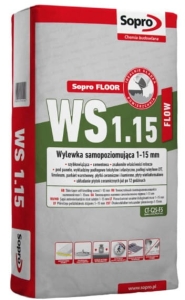 Wylewka samopoziomująca Sopro Floor WS 1-15 mm 25 kg