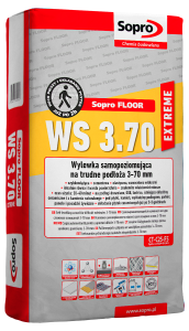 Wylewka samopoziomująca Sopro Floor WS 3-70 mm 25 kg 