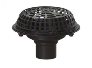 Wpust dachowy z podgrzewaniem DN 100 Kessel Ecoguss 48310.03