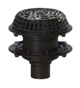 Wpust dachowy z podwójnym uszczelnieniem DN 125/150 Kessel Ecoguss 48315.01