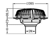 wpust dachowy Kessel Ecoguss z pojedynczym uszczelnieniem rysunek.JPG