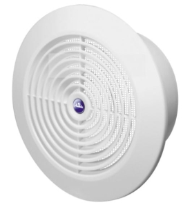 Kratka wentylacyjna PCV Awenta T66 fi150mm biały