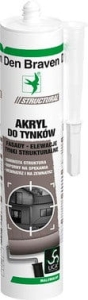 Akryl do tynków Den Braven biały 280ml