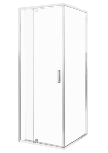 Kabina prysznicowa Kerra Dunaj 1-D kwadratowa 80 cm