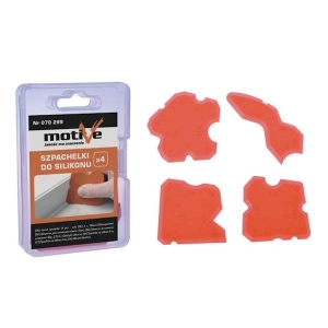 Szpachelki do silikonów Motive 4szt
