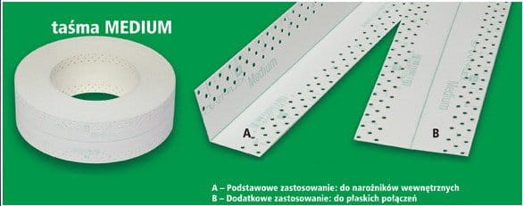 Taśma narożnikowa Centerflex Medium 10mb