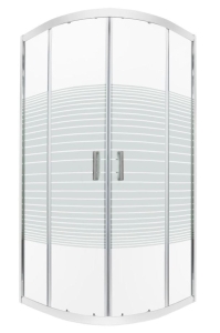 Kabina prysznicowa Kerra Madera STR półokrągła 90