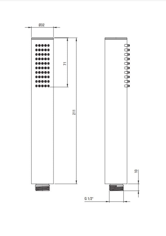 Bateria wannowa 4-otworowa z zestawem prysznicowym Deante Silia