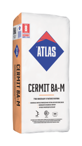 Tynk mineralny Atlas Cermit BA-M efekt betonu 25kg