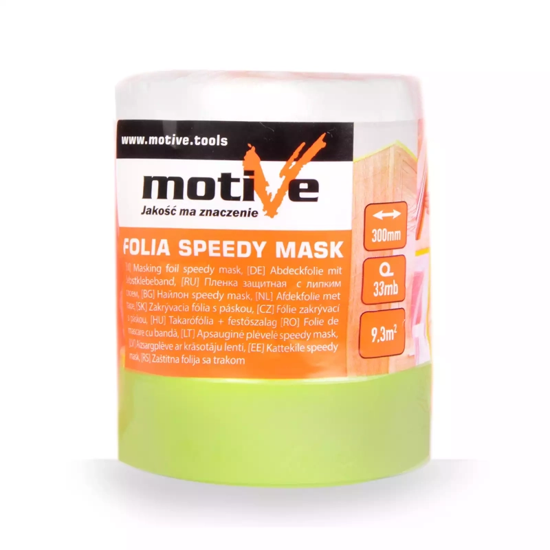 Folia zabezpieczająca powierzchnie Motive Speedy Mask 300mm/33m