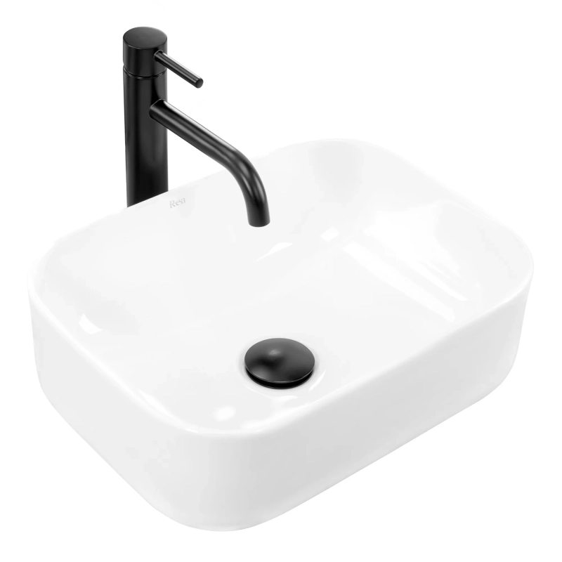 Umywalka Nablatowa Rea Demi mini white