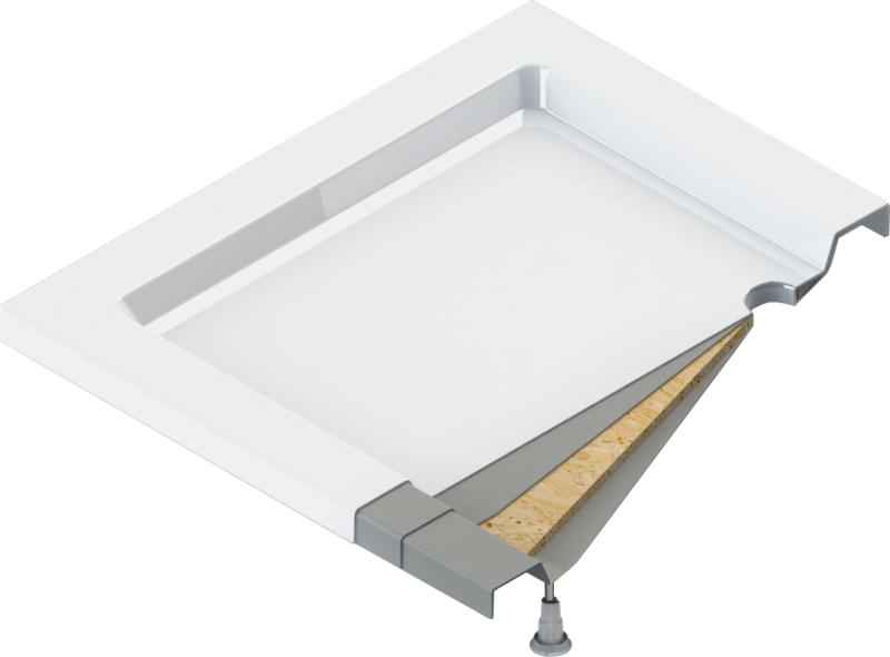 Brodzik prostokątny Deante Jasmin 120x90x14 cm