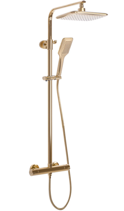 Zestaw natryskowy Rea Tom złoty