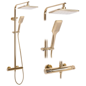 Zestaw natryskowy Rea Tom złoty- Dodatkowo 5% rabatu na kod REA5
