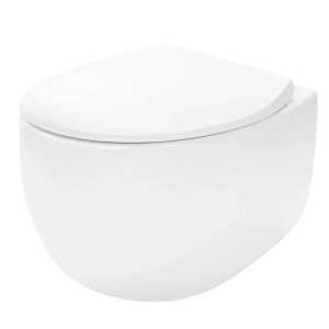 Miska Wisząca Rea Lars rimless duroplast z deską- Dodatkowo 5% rabatu na kod REA5