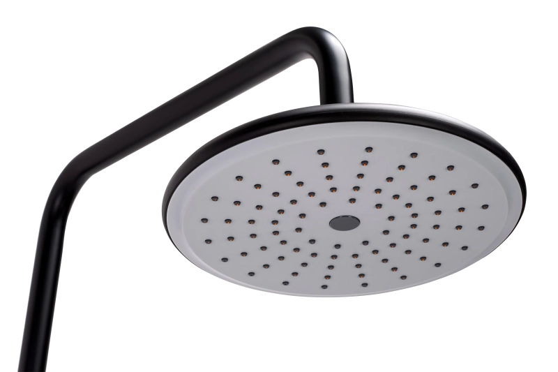 Zestaw prysznicowy natryskowy Rea Verso czarny